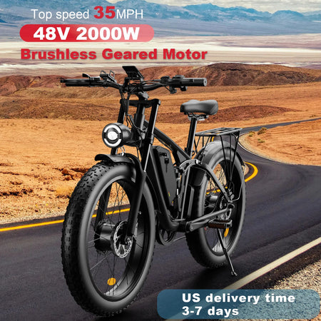 Zeegr S1 E-Bike Dual MotorAWD 2000W 60 Miles 35MPH Electric Bike 7 speeds dual motor 2000w  mountain electric bicycle with ce