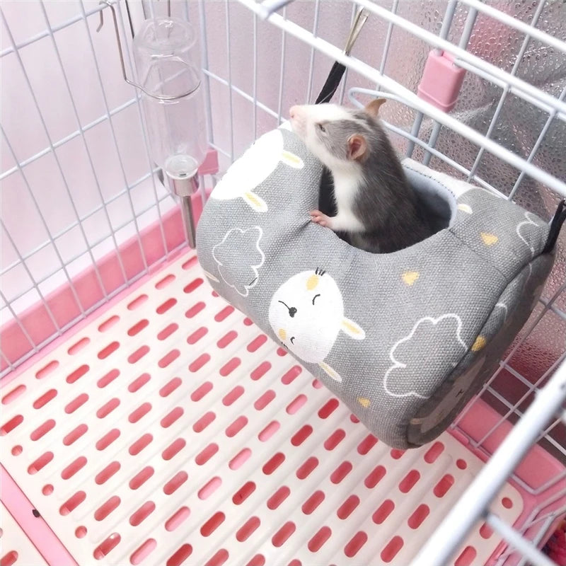 Soft Guinea Pig Bed Cage For Hamster Mini Animal Mice Rat Nest Bed Hamster House Small Pets Product